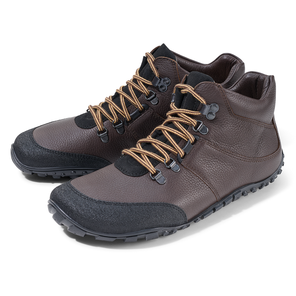 Chaussure de randonnee Femme Mountain Brun fonce