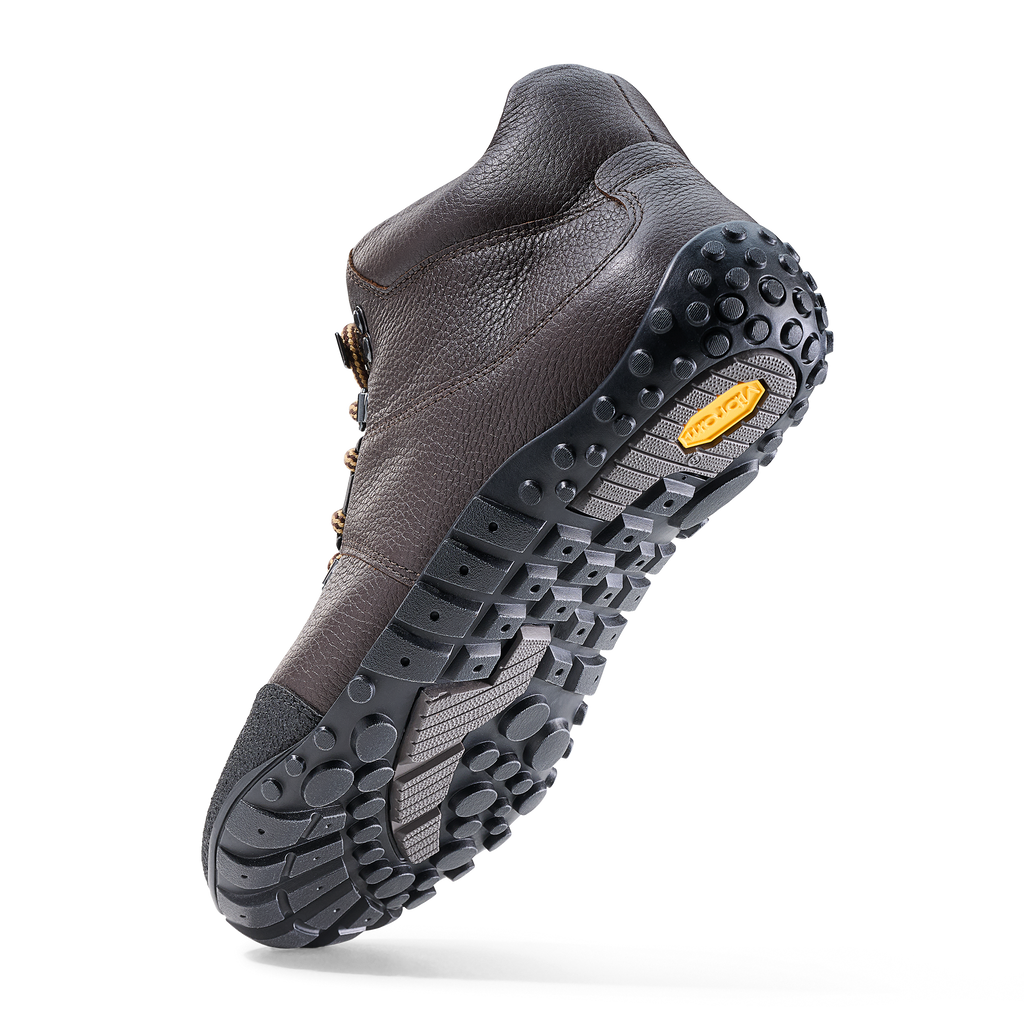 Chaussure de randonnee Femme Mountain Brun fonce