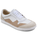 Basket Femme Alea Blanc - Beige