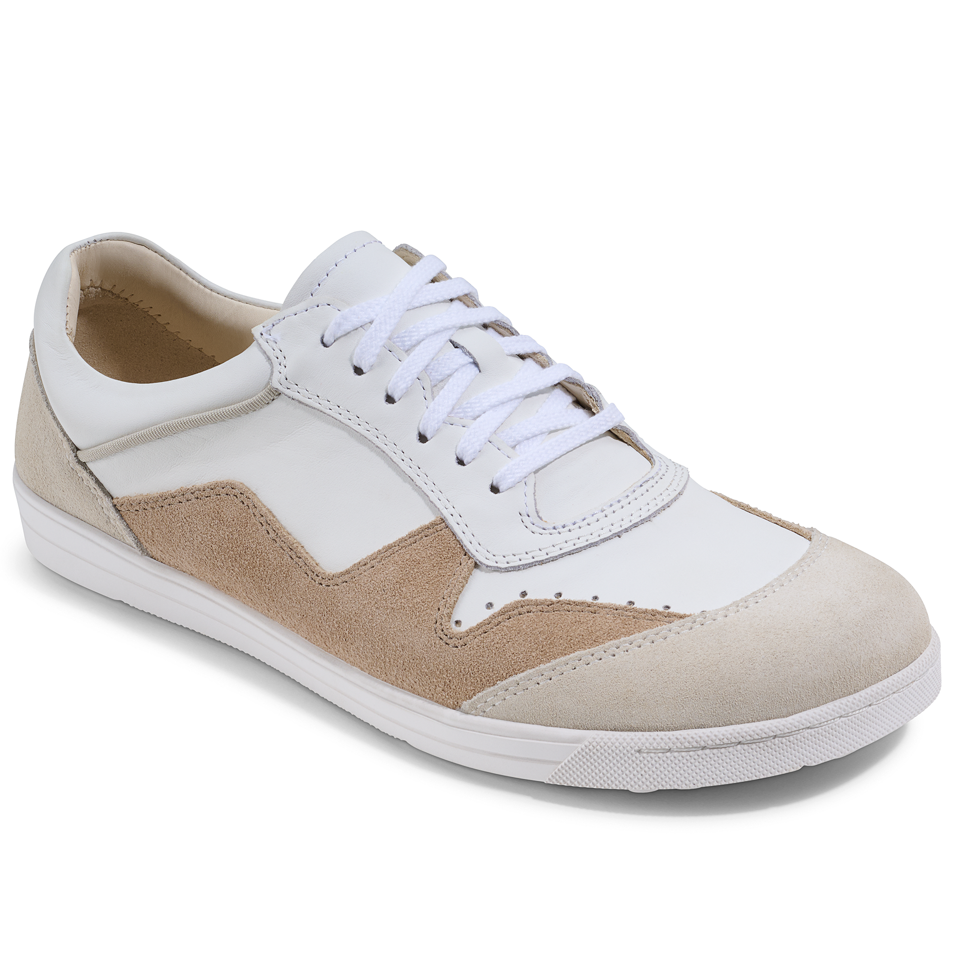 Basket Femme Alea Blanc - Beige