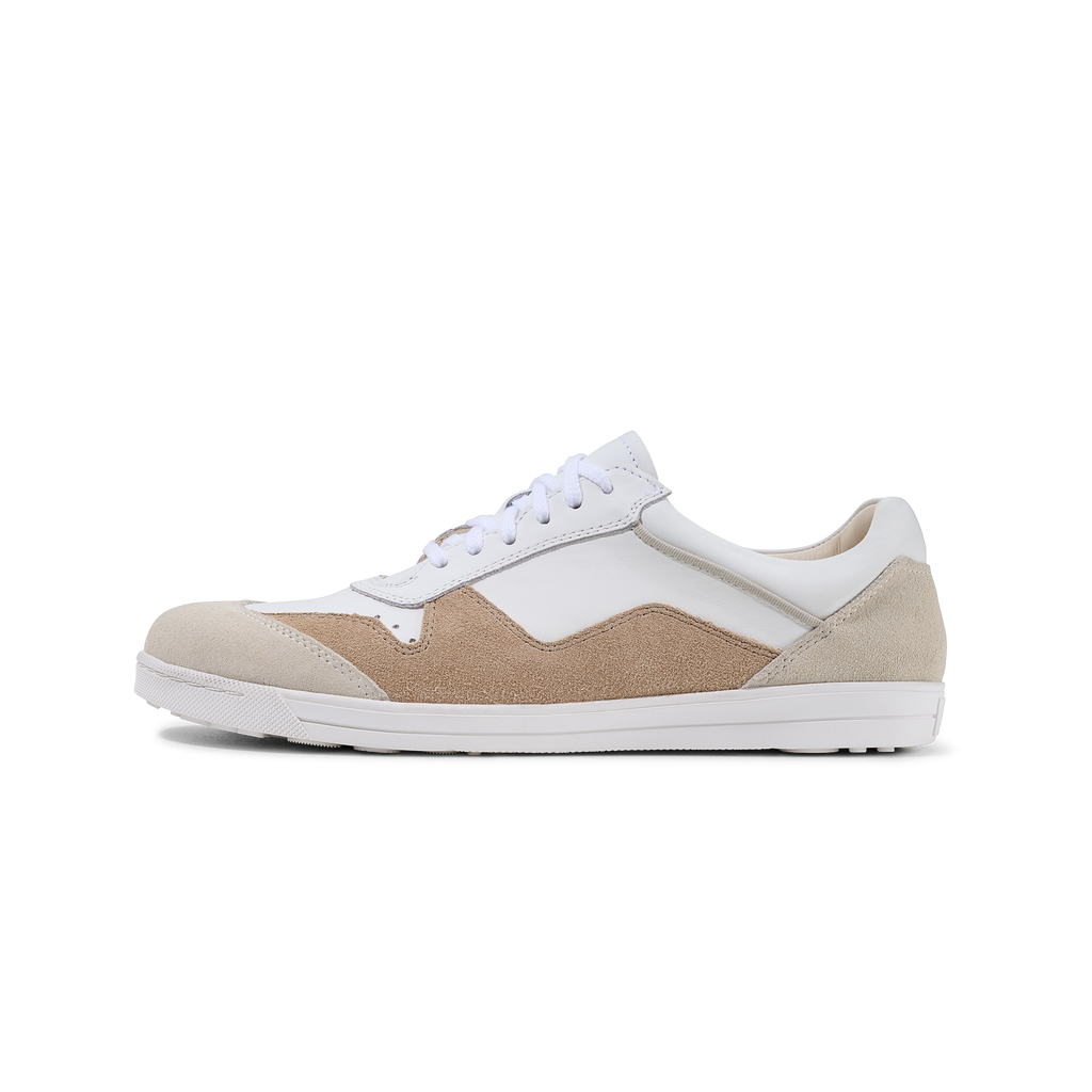 Basket Femme Alea Blanc - Beige