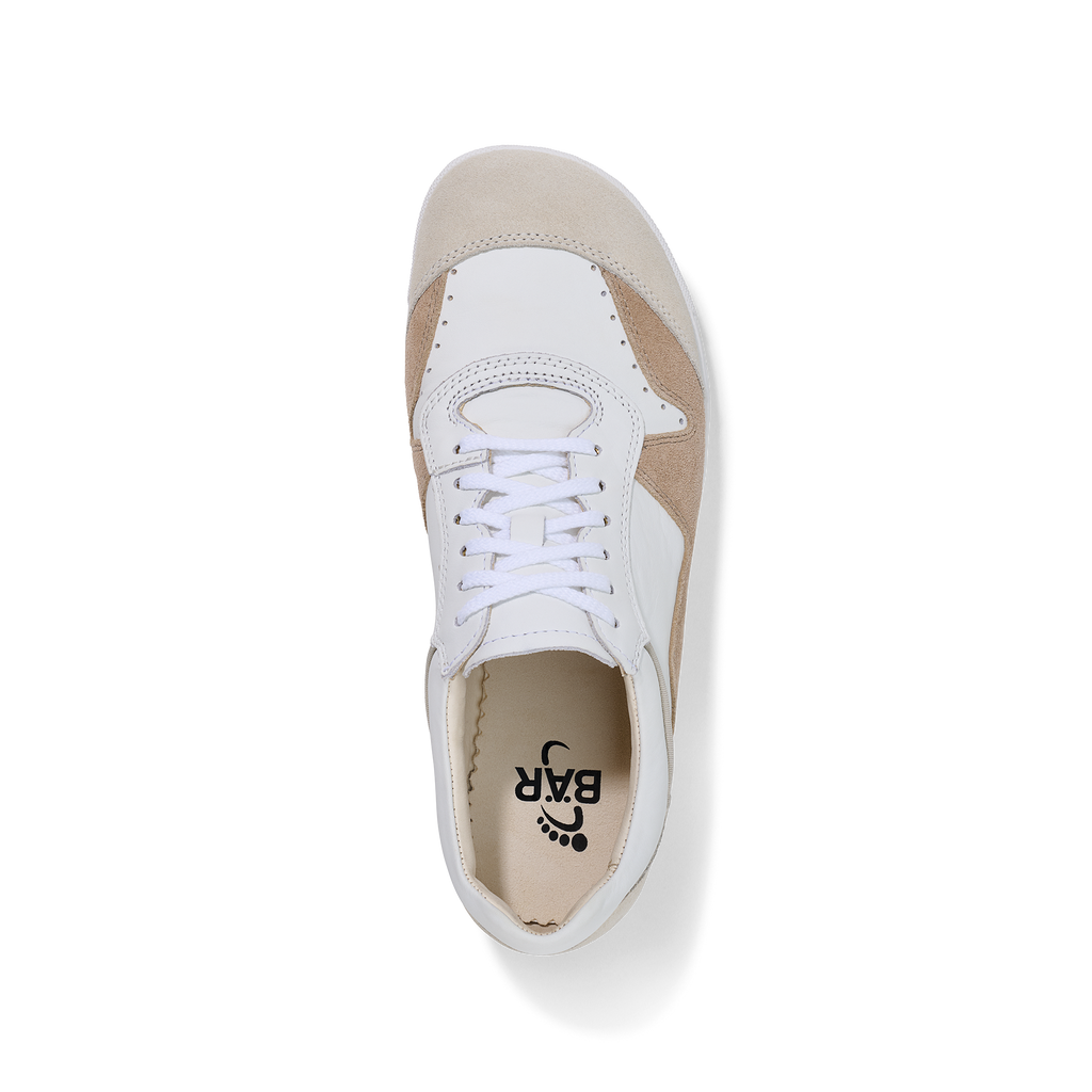 Basket Femme Alea Blanc - Beige