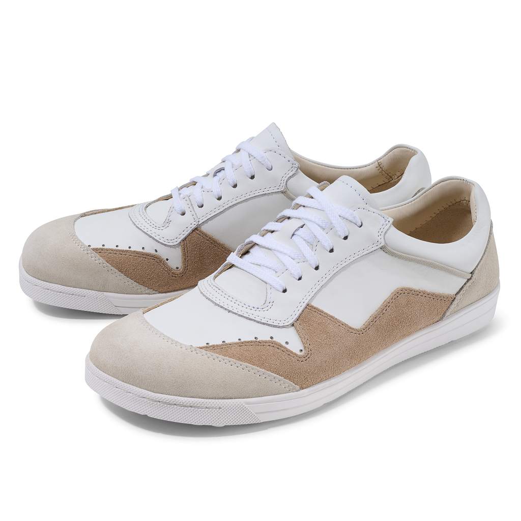 Basket Femme Alea Blanc - Beige