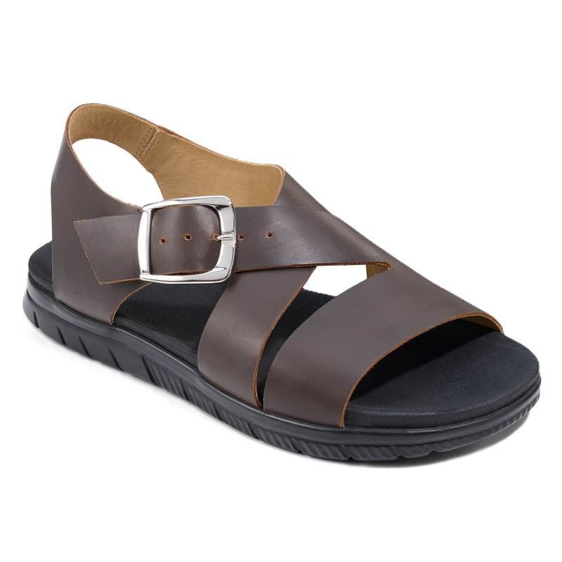 Sandale Femme Enna Brun foncé