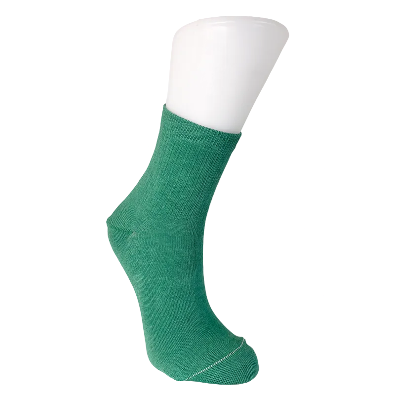 Chaussettes Mixte Signature Vert chine