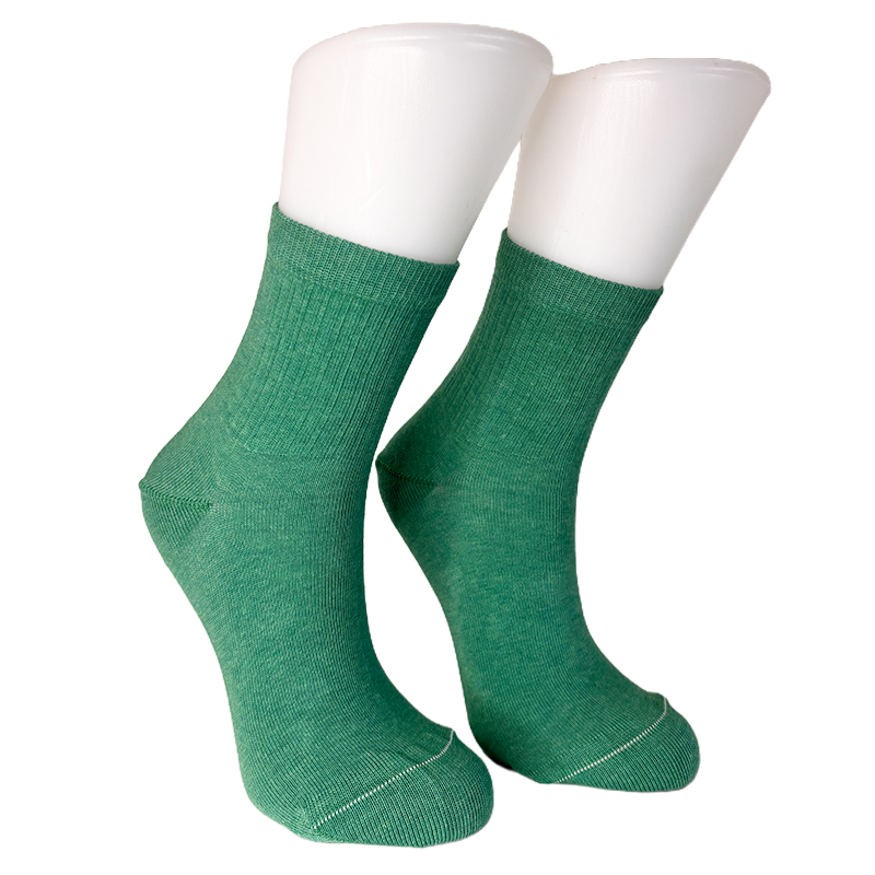Chaussettes Mixte Signature Vert chine