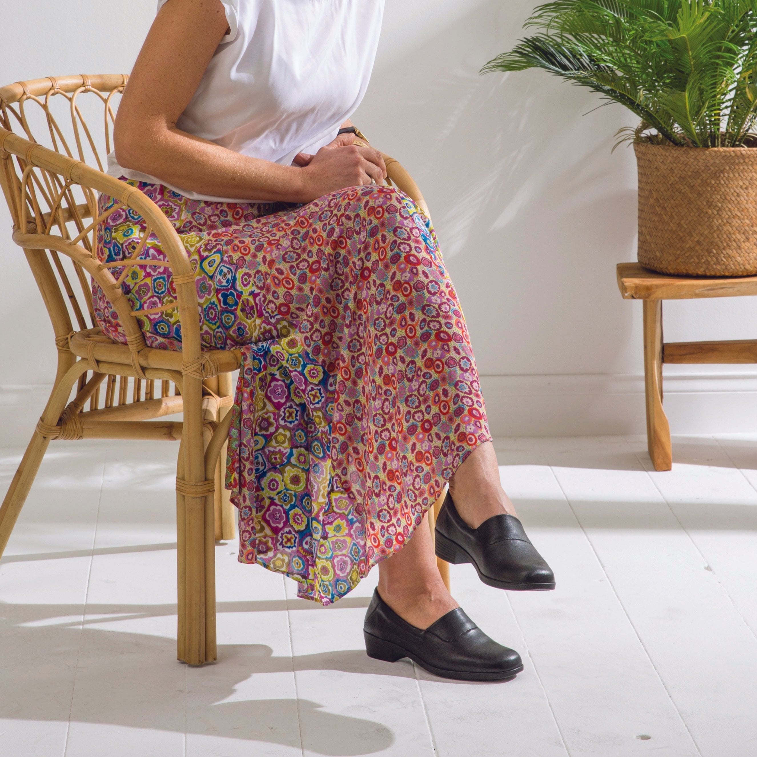 Mocassin Femme Adeline noir