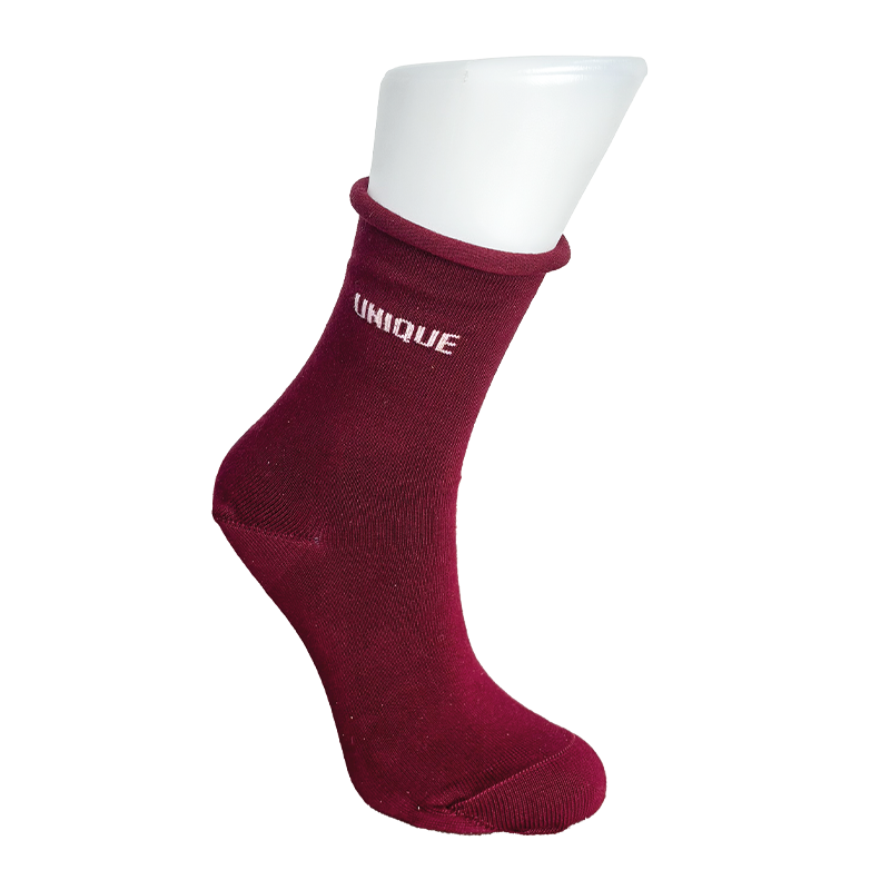 Chaussettes Mixte Signature Bordeaux "Unique"