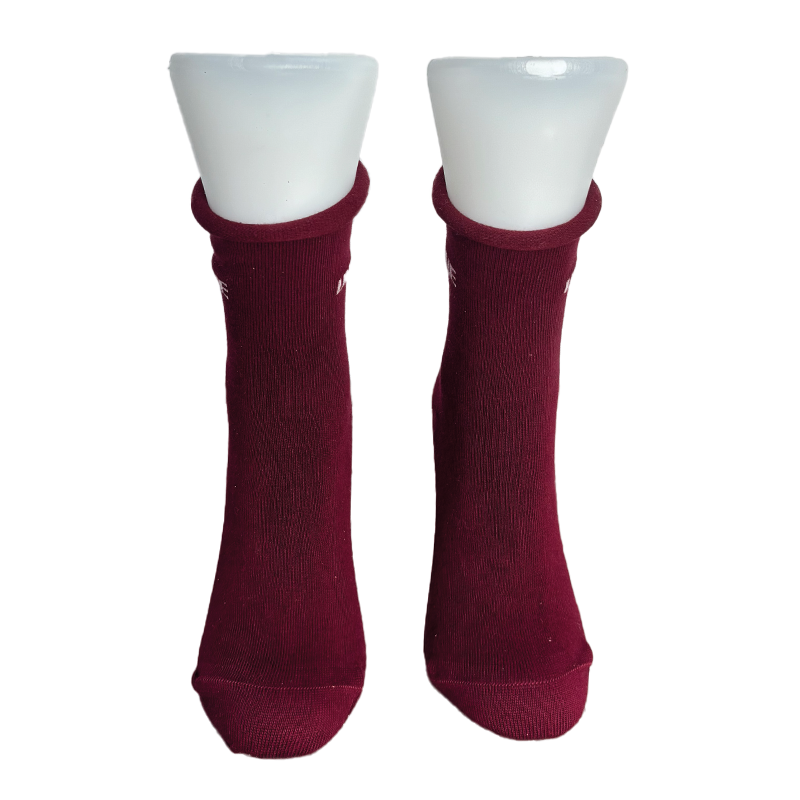 Chaussettes Mixte Signature Bordeaux "Unique"