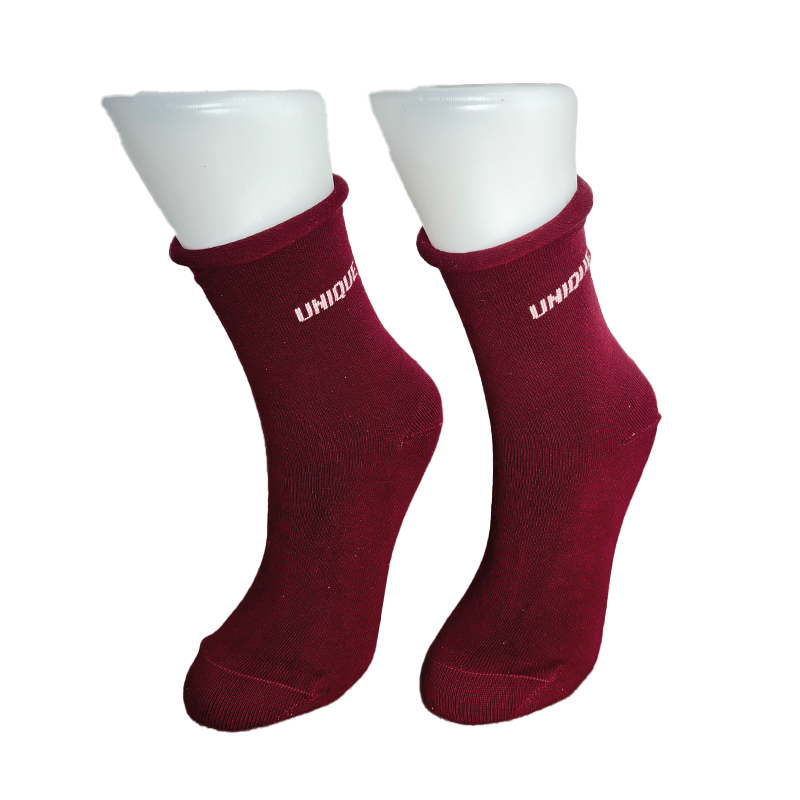 Chaussettes Mixte Signature Bordeaux "Unique"