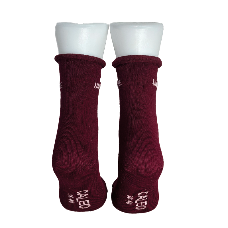 Chaussettes Mixte Signature Bordeaux "Unique"