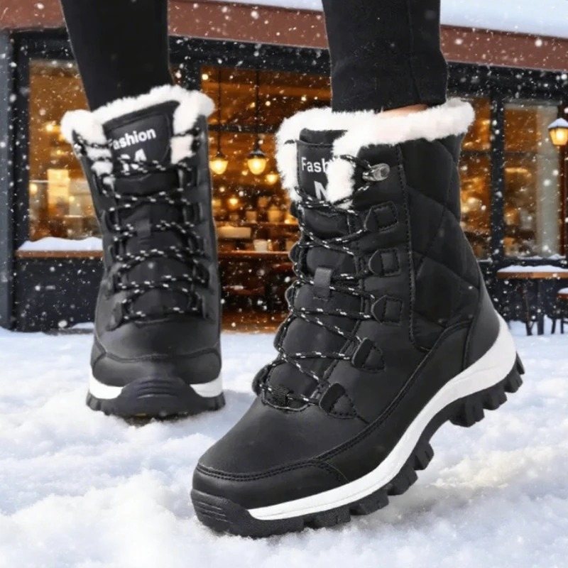 Bottes d’hiver femme matelassées