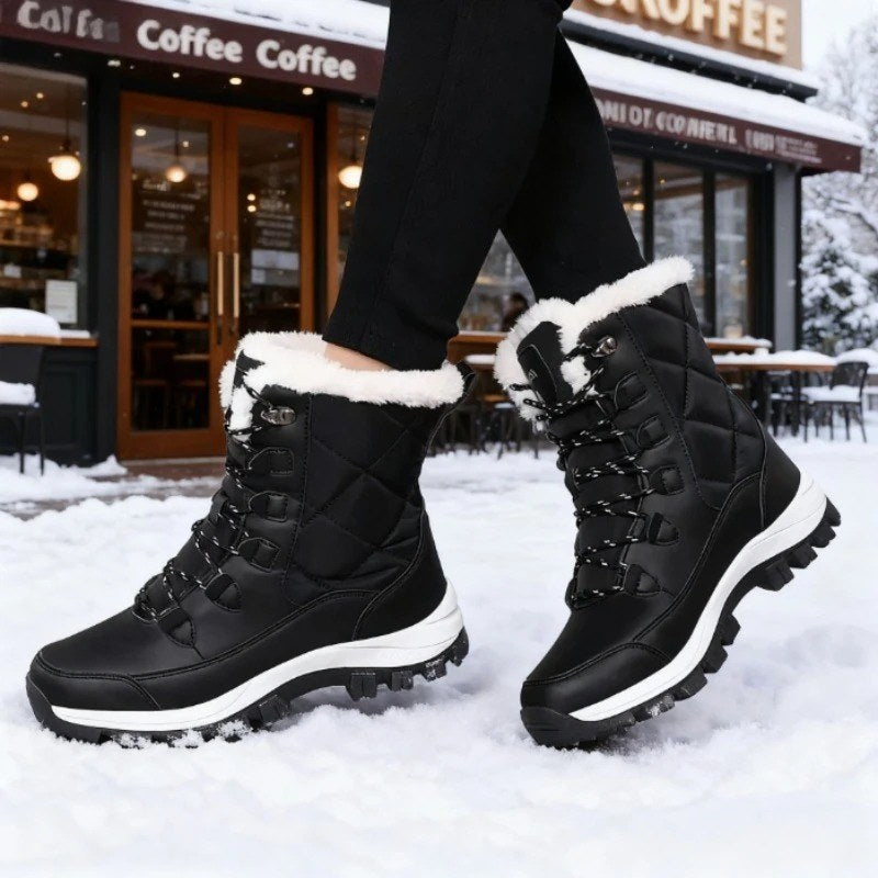 Bottes d’hiver femme matelassées