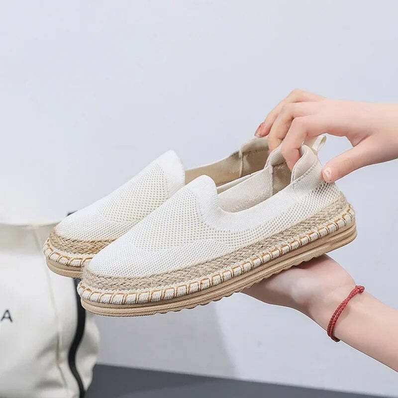 Espadrille classe femme