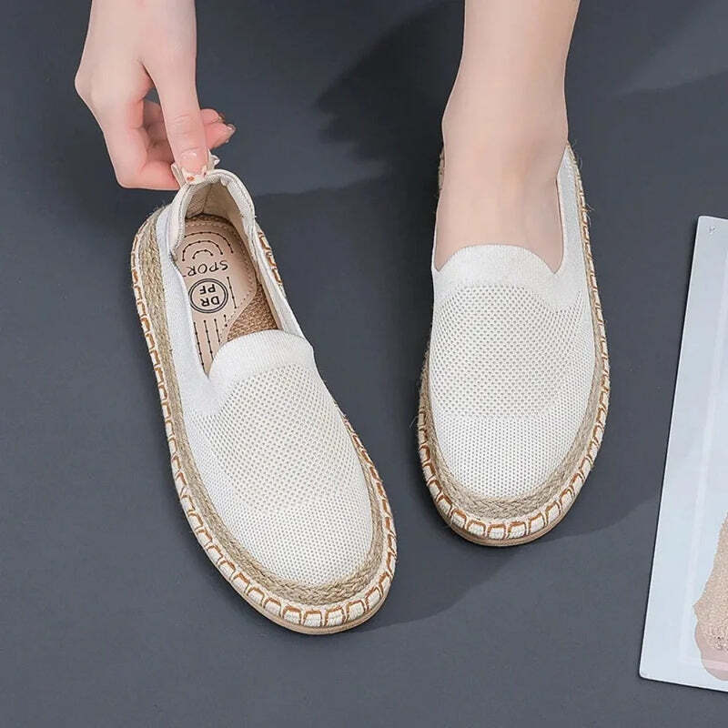 Espadrille classe femme